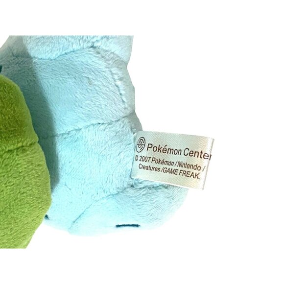 Pokemon Center Bulbasaur Plush 5" Embroidered Fushigidane Stuffed Animal 2000s - Picture 6 of 6